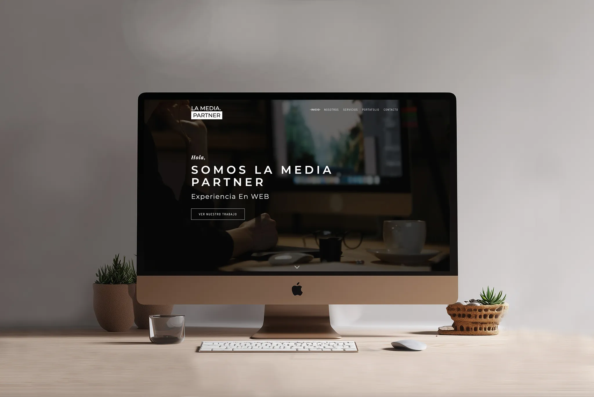 Sitio web La Media Partner