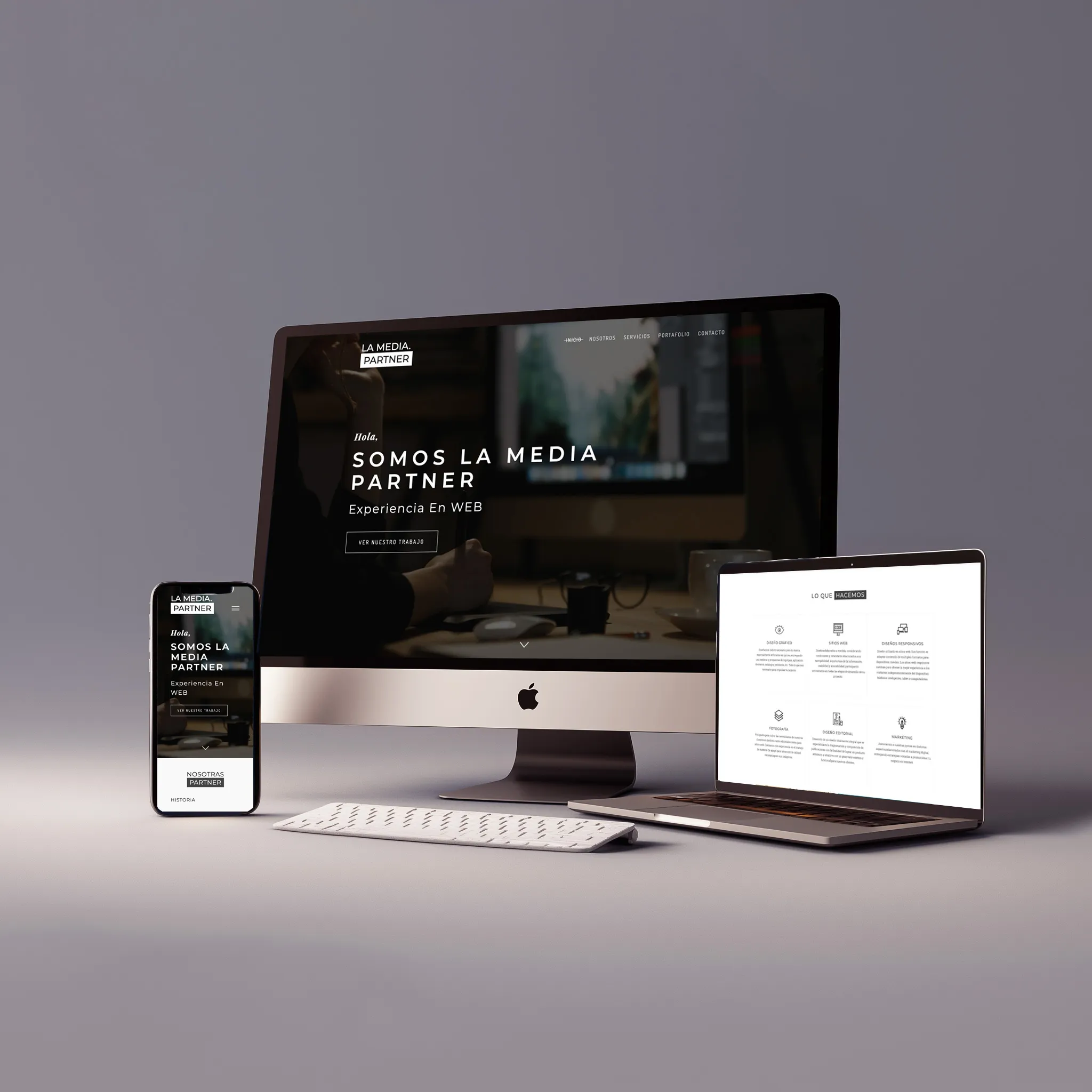 Sitio Web — La Media Partner
