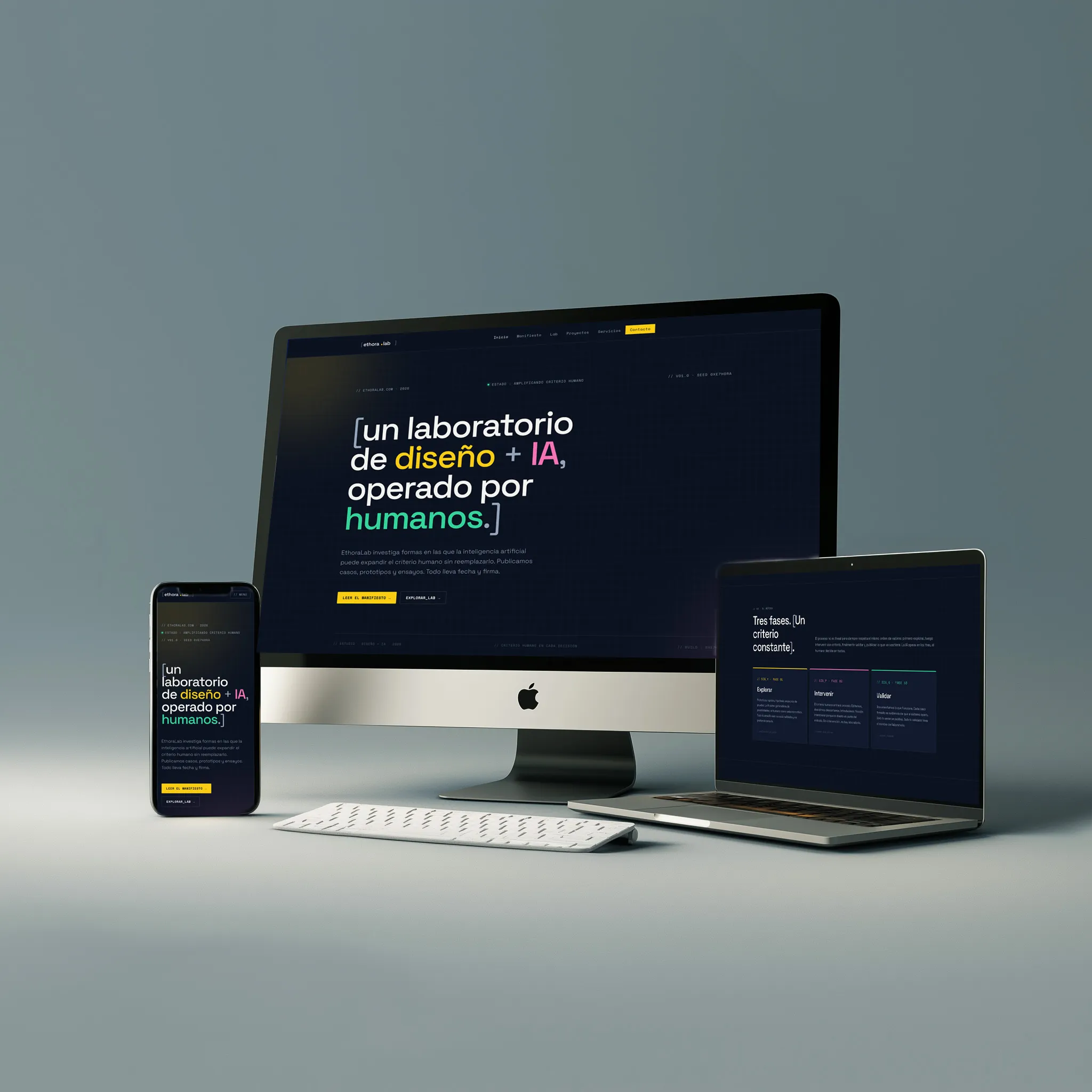 Sitio Web — EthoraLab